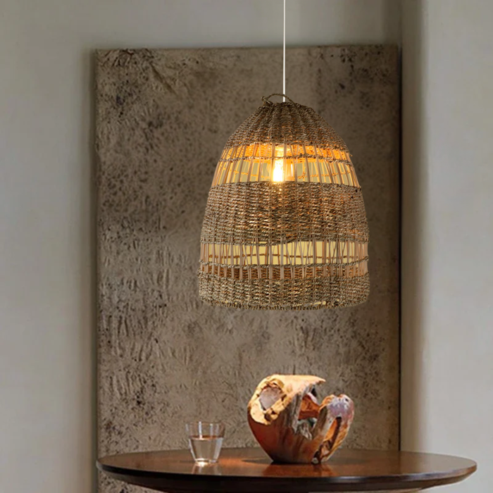 Lampa Fuerteventura volum mare ratan natural