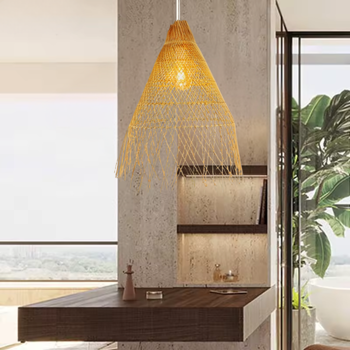 Pendul Ibiza lumină caldă ambientală sculpturală tavan restaurant