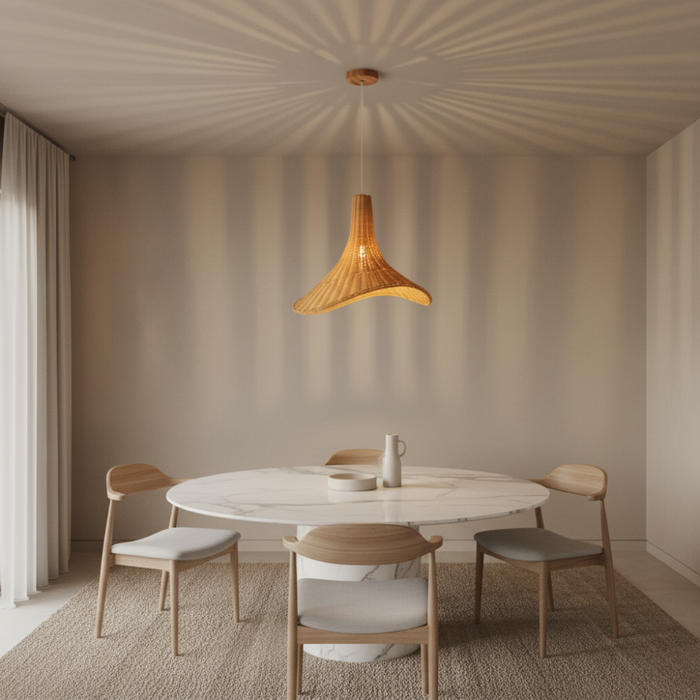 Pendul Pitingo Plus Ø530 mm instalat în spațiu interior luminos