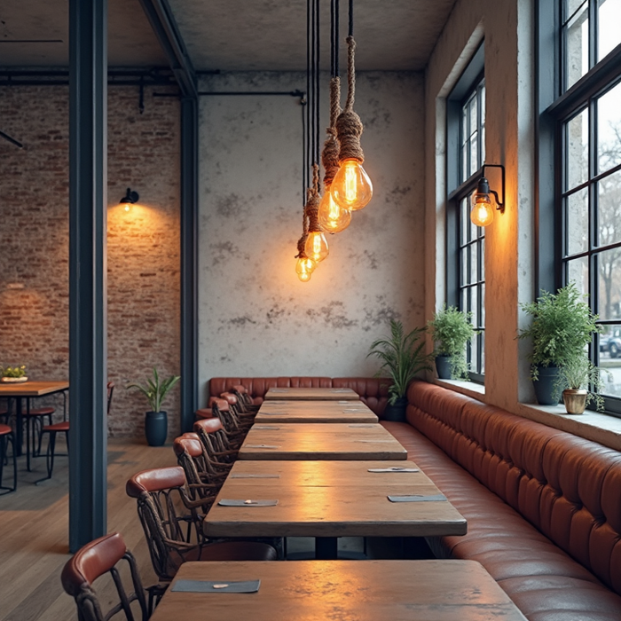 Lampă Rope lumină caldă și design handmade