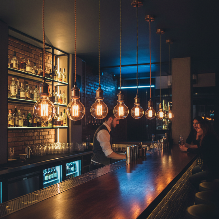 pendul decorativ NICE metal pentru tavan bar