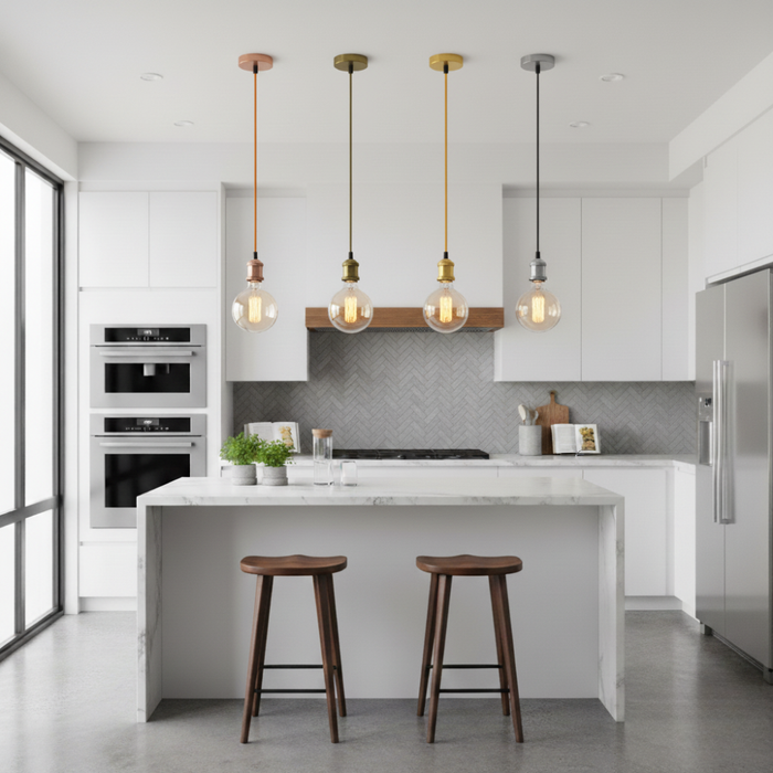 Cablu lampă suspendată NICE auriu satinat