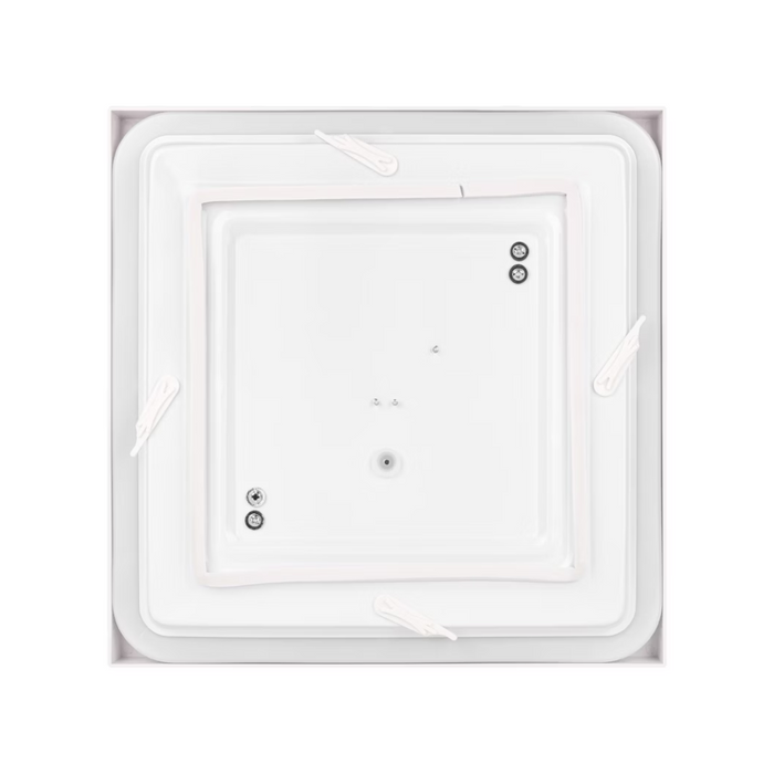 plafoniera smart alba 2xe27 cu senzor de miscare