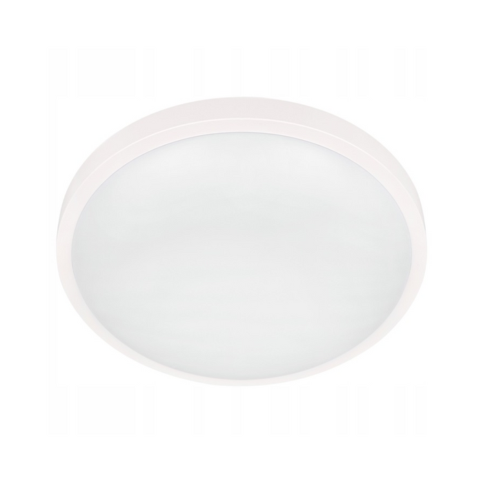 plafoniera compacta alba Ø275mm led 18w senzor dip
