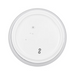 Plafonieră cu soclu E27 albă, rezistentă la umiditate, Ø255mm