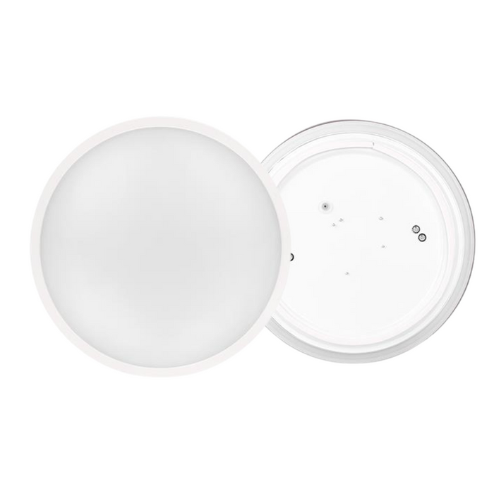 plafoniera economica alba 24w cu senzor rf ip44