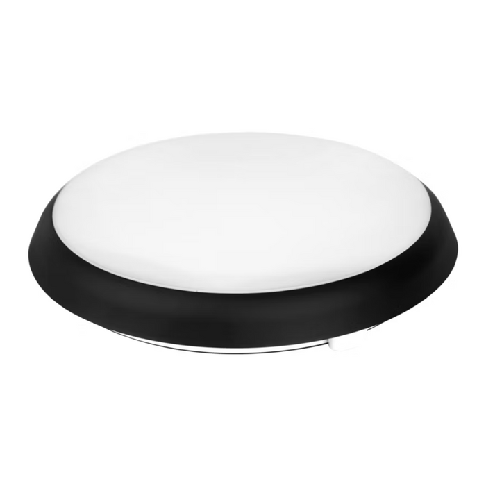 plafoniera led 18w 4000k cu senzor  neagra