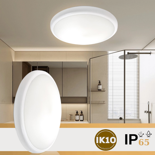 Plafonieră LED rotundă 22W pentru coridoare și spații comerciale