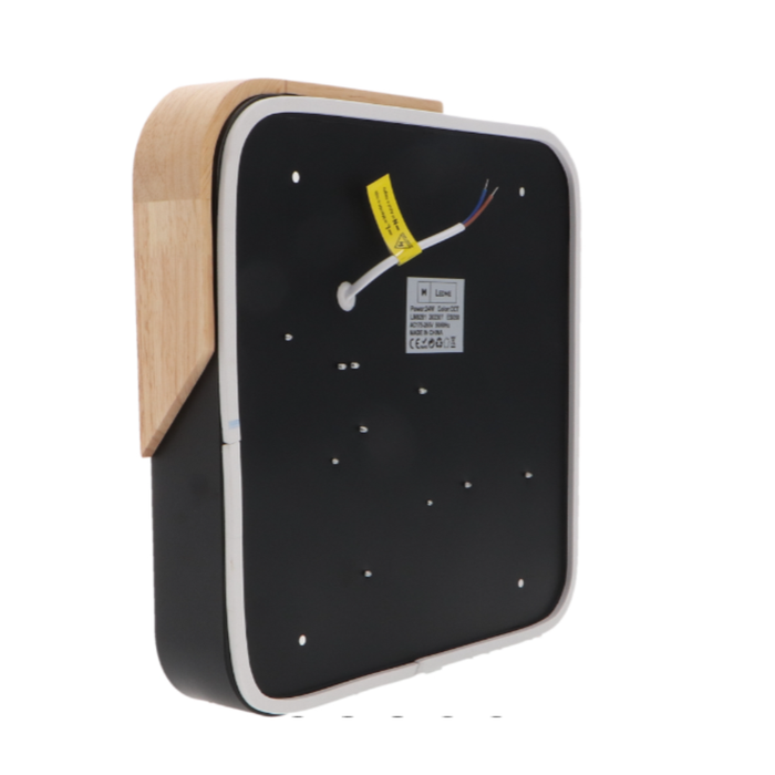 Plafonieră LED 24W pentru living modern cu control din telecomandă
