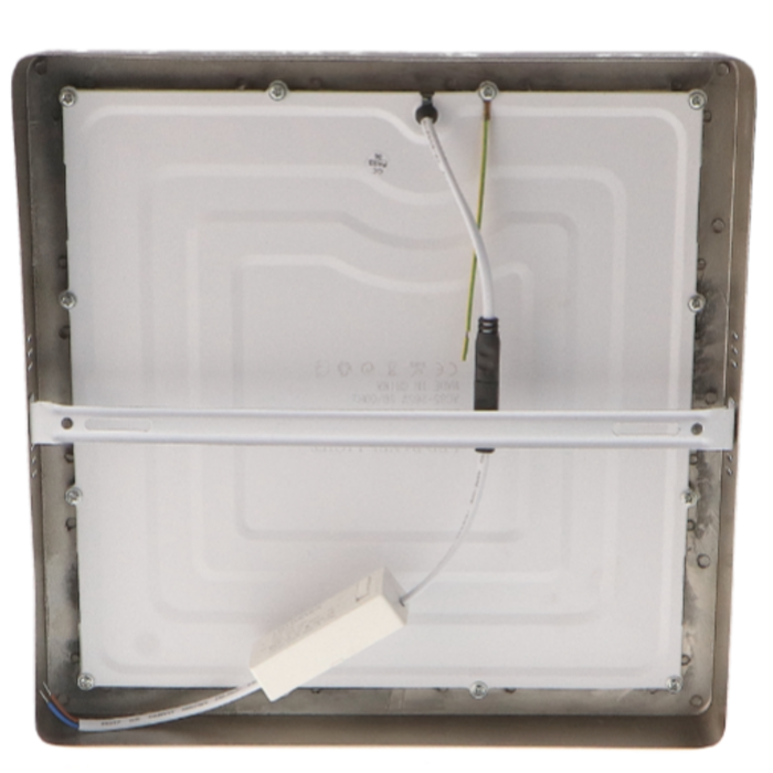 Spot LED 25W montat pe tavan pătrat
