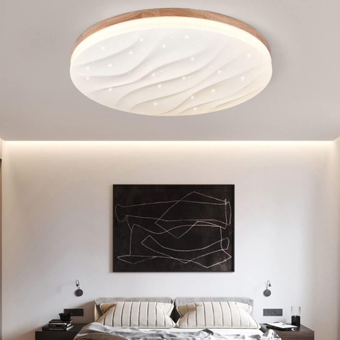 Plafonieră LED 27W la 3000K pentru atmosferă caldă