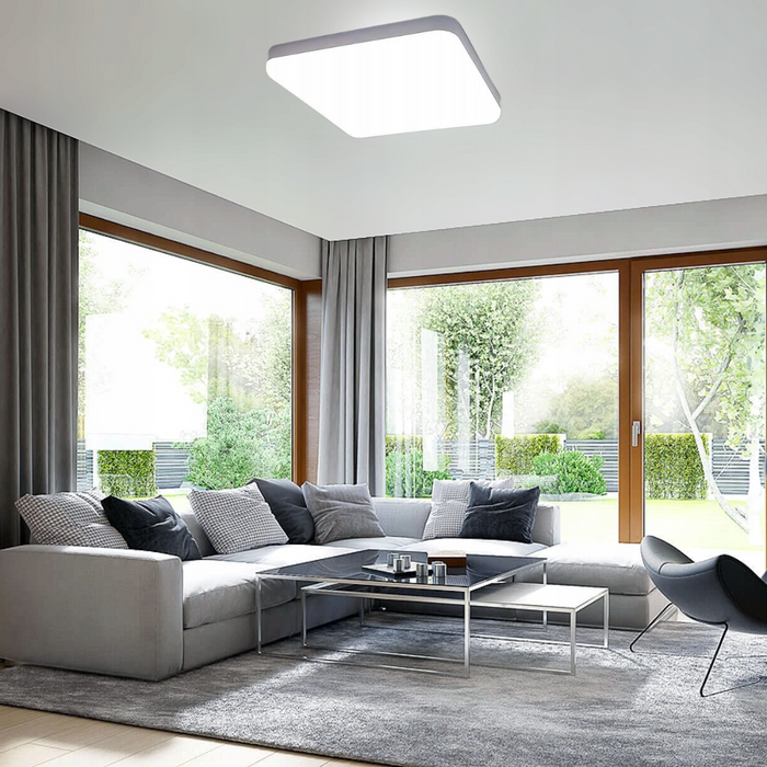 Plafonieră LED pătrată 30W integrată în birou