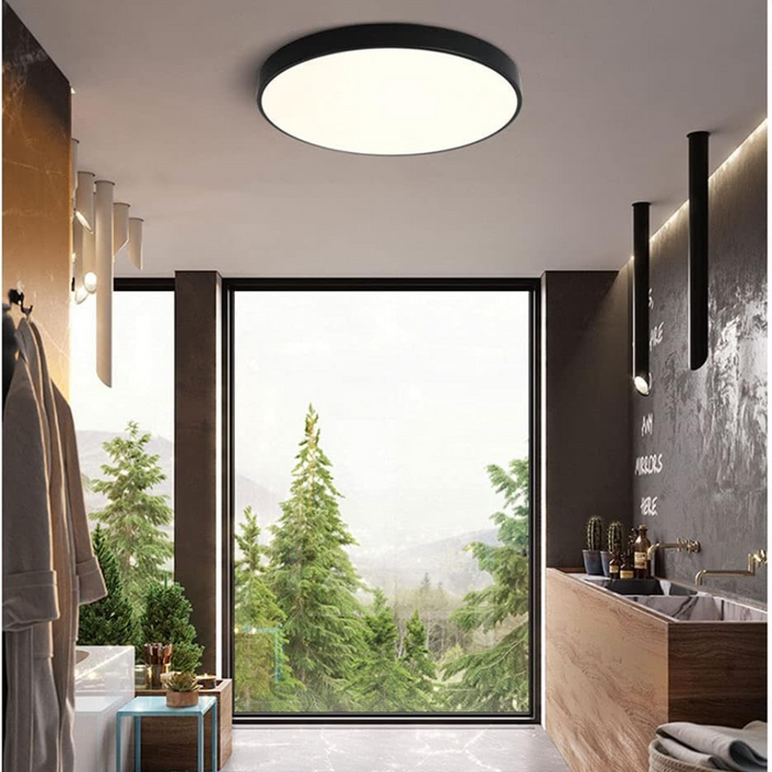 Iluminare cameră cu plafonieră LED 32W slim