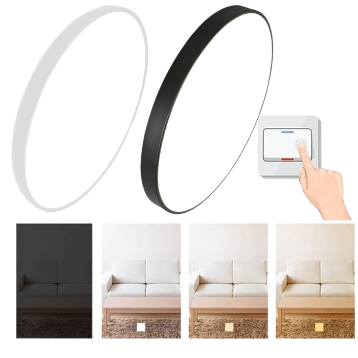 Plafonieră LED albă cu flux luminos 2560lm