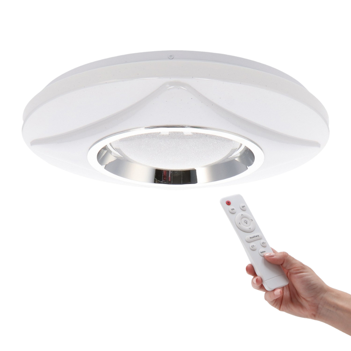 Plafonieră LED 40W cu lumină caldă, neutră și rece