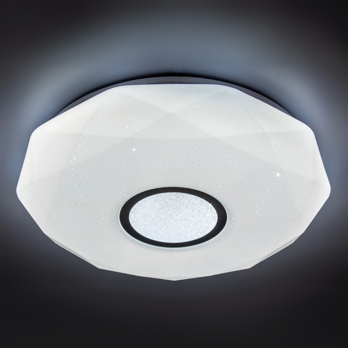 Plafonieră LED Diami 24W design modern, control prin telecomandă IR