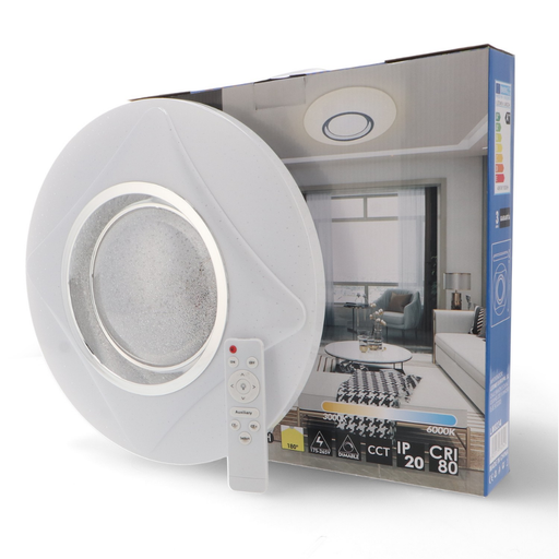 Plafonieră LED Epistar 40W pentru living modern