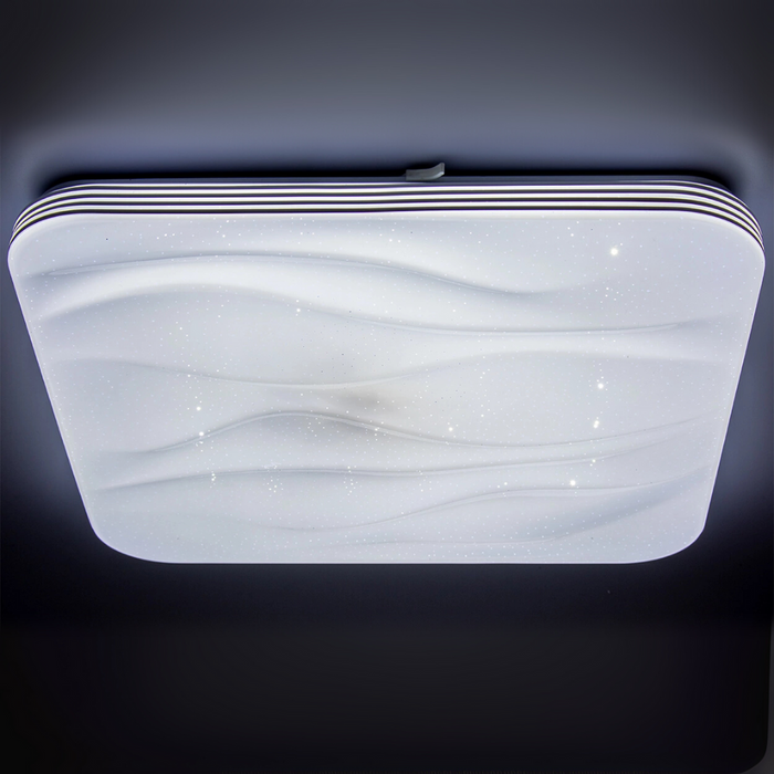 Plafonieră LED cu telecomandă IR pentru living modern
