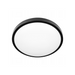 Plafonieră LED rotundă Ø255mm neagră cu protecție IP44