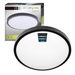 plafoniera led neagra rotunda luvo 24w Ø325mm ip44
