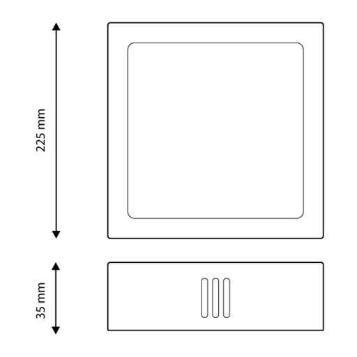 Spot LED 20W nichel satinat pentru interior
