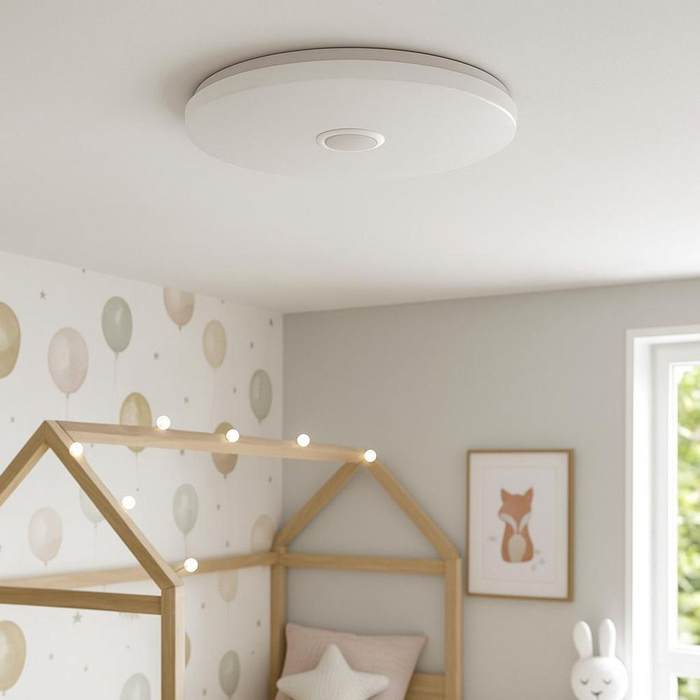 Plafonieră LED cu unghi de iluminare 160° și flux uniform