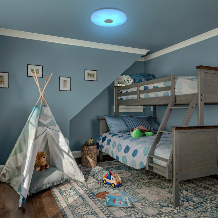 Plafonieră LED Ø390 mm cu LED-uri SMD 2835 și 5050