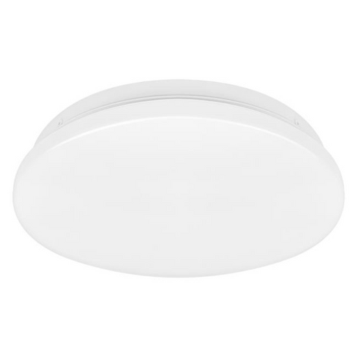 Plafonieră LED 12W alb neutru montată pe tavan în living