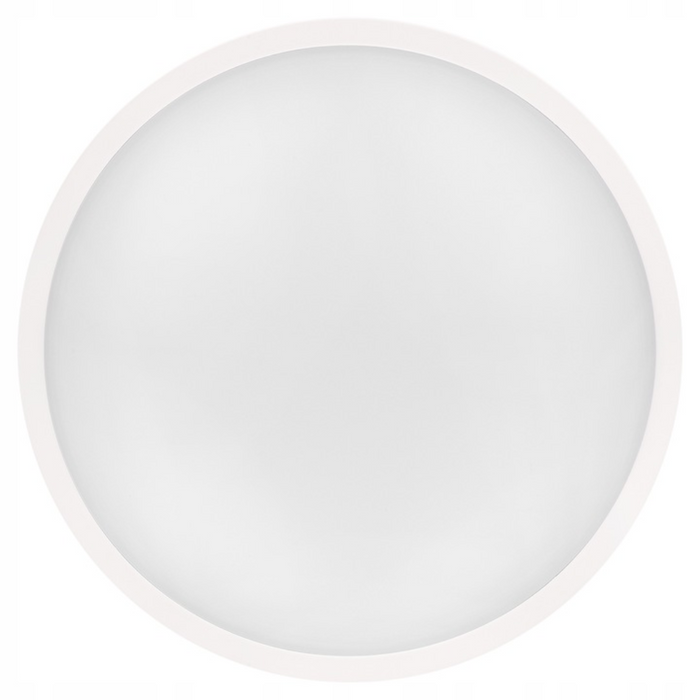 plafoniera alba rezistenta ip44 rotunda 2xe27