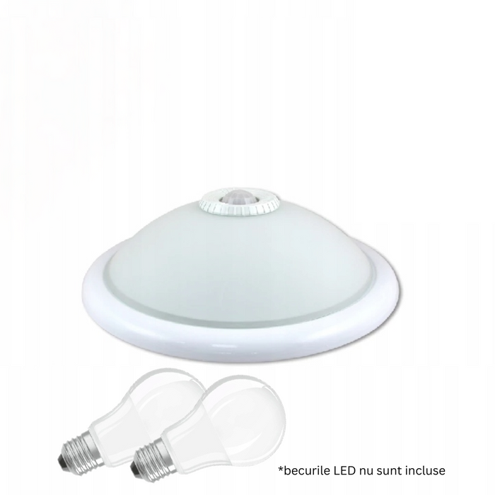 plafoniera moderna cu senzor de miscare 360 grade pir
