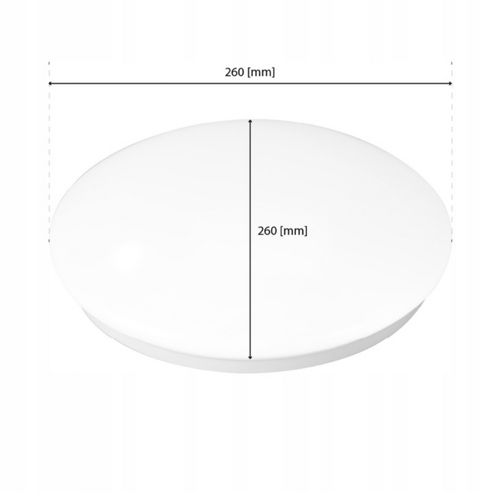 plafoniera slim e27 alb neutru cu senzor pentru scari si coridor
