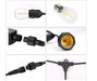 Ghirlandă LED Exterior 5m cu 6 Becuri Filament 1W E27, IP44