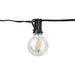 Becuri LED filament E12 G40 cu lumină alb cald pentru ghirlandă decorativă