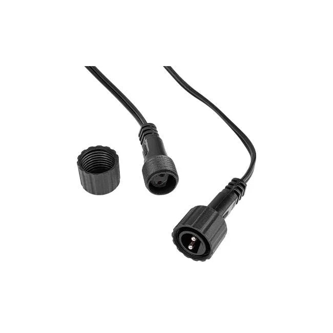 Detaliu bec LED filament 1W E12 ghirlandă exterior