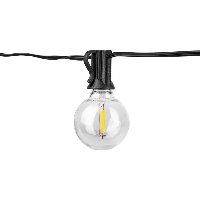 Becuri LED filament E12 G40 1W ghirlandă decorativă grădină