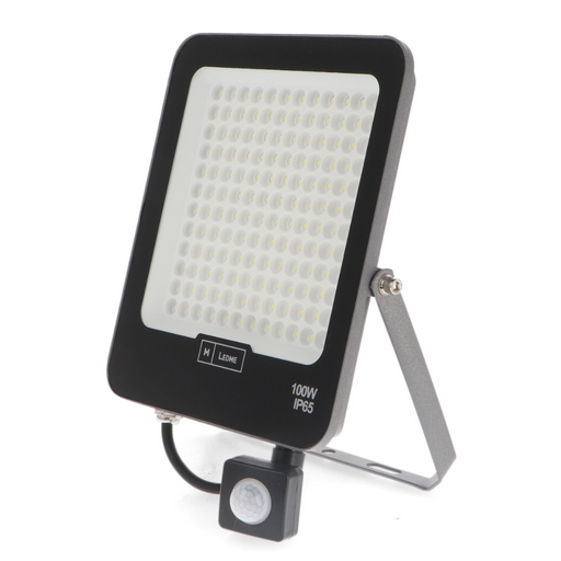 Proiector LED Epistar cu senzor de mișcare, 12000 lumeni, imagine pe fundal alb