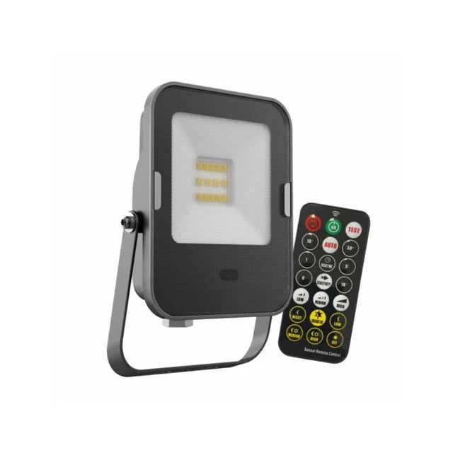 Proiector LED PREMIUM 10W cu Senzor de Mișcare și Telecomandă, 4000K