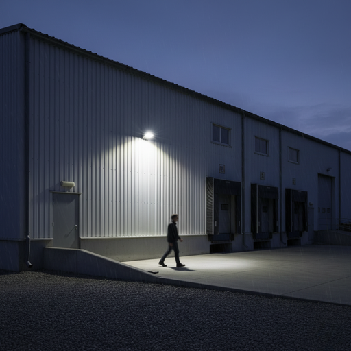 Proiector LED compact IP65 rezistent la ploaie