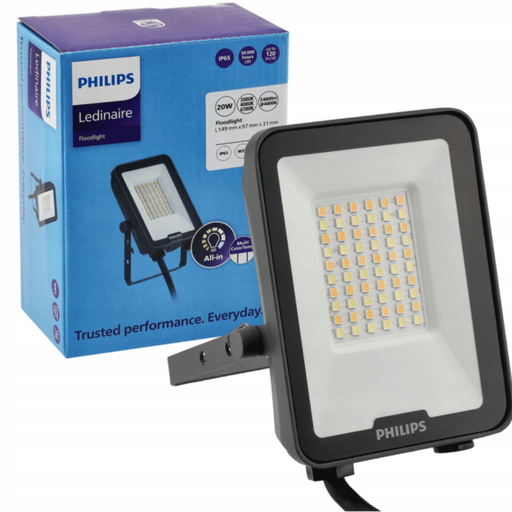 Proiector led exterior 20W ledinaire, pornire instant