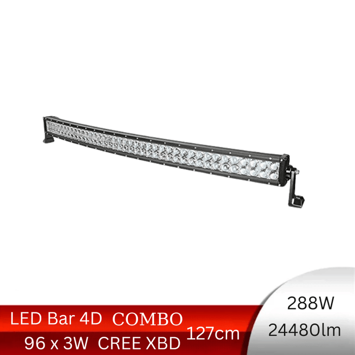 bara led auto curbat, ledbar auto, led bar auto, ledbar combo beam, led bar auto 288w, ledbar 12-24v, bara led auto masini teren, bara led auto offroad, ledbar 24480lm, ledbar auto 127cm, ledia.ro