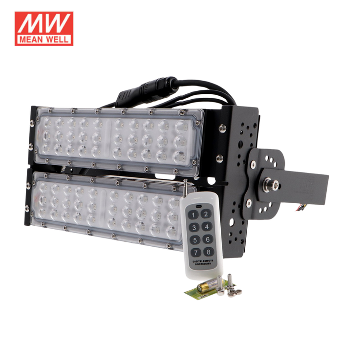 Proiector LED RGB 100W cu control DMX 512

