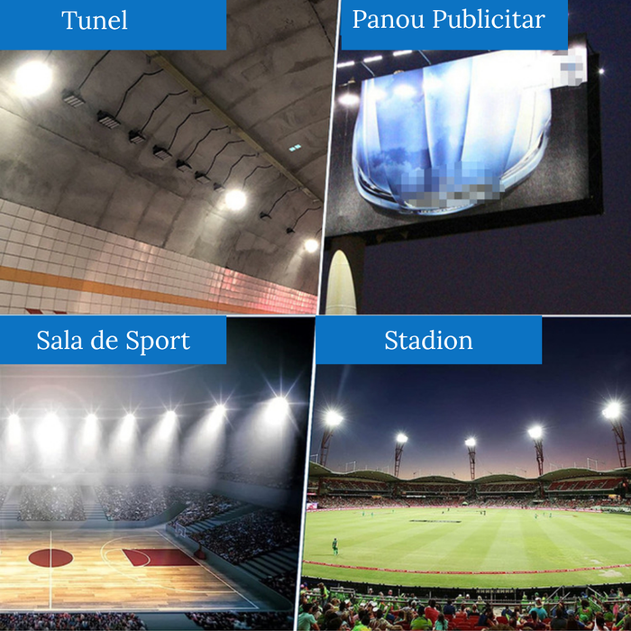 Proiector LED RGB cu driver Mean Well