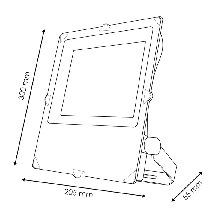 reflector LED 100w profesional, proiector LED 17000lm