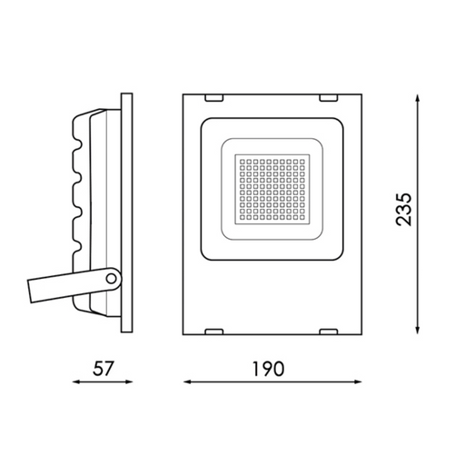Proiector led 230v, proiector led pro, proiector 30W 230v, proiectoare led lumina rece, proiector led exterior, proiectoare led 230v, proiector ip65, proiector dedeman, proiector iluminat exterior, ledia.ro