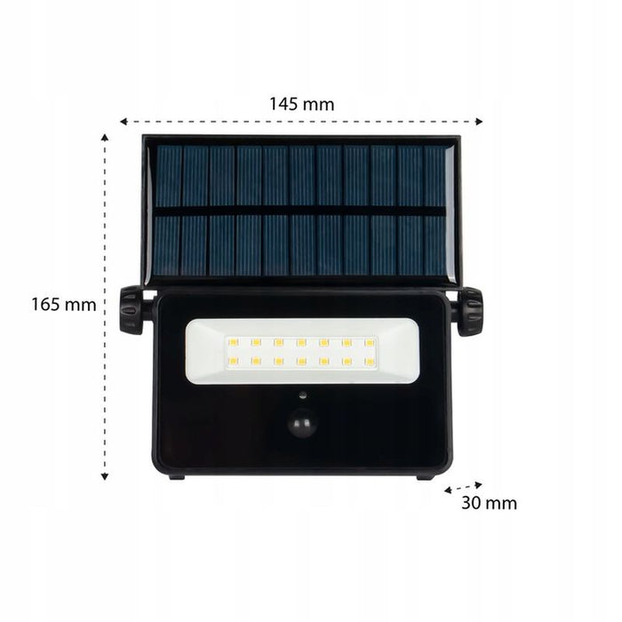 proiector solar, proiector cu panou solar, proiector solar cu senzor, proiector cu senzor de miscare, proiector exterior 20w, proiectoare cu senzor, proiector exterior cu senzor, proiector cu senzor dedeman, ledia.ro