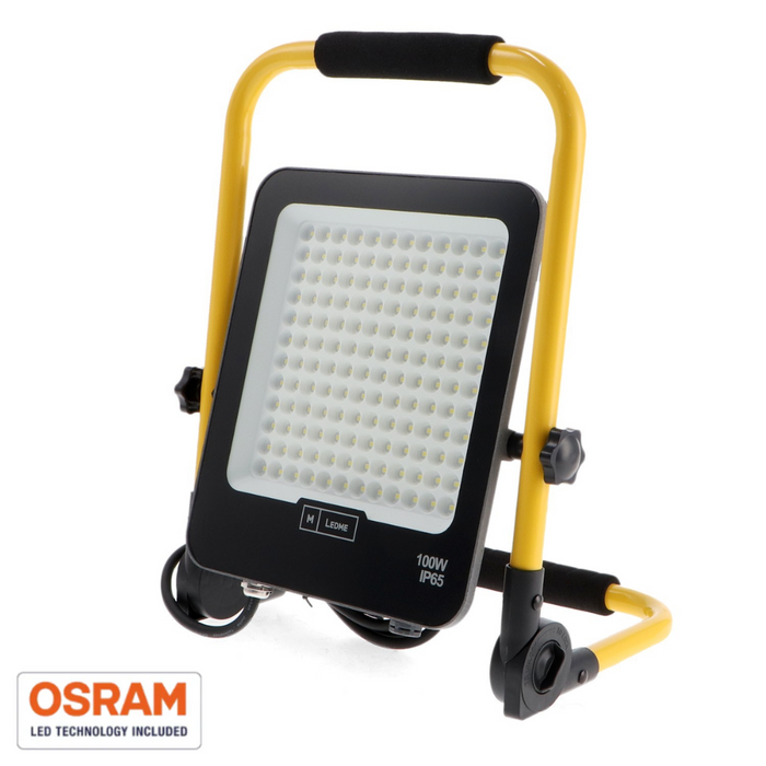Proiector LED portabil 100W Osram cu CRI 80 și factor de putere 0.9