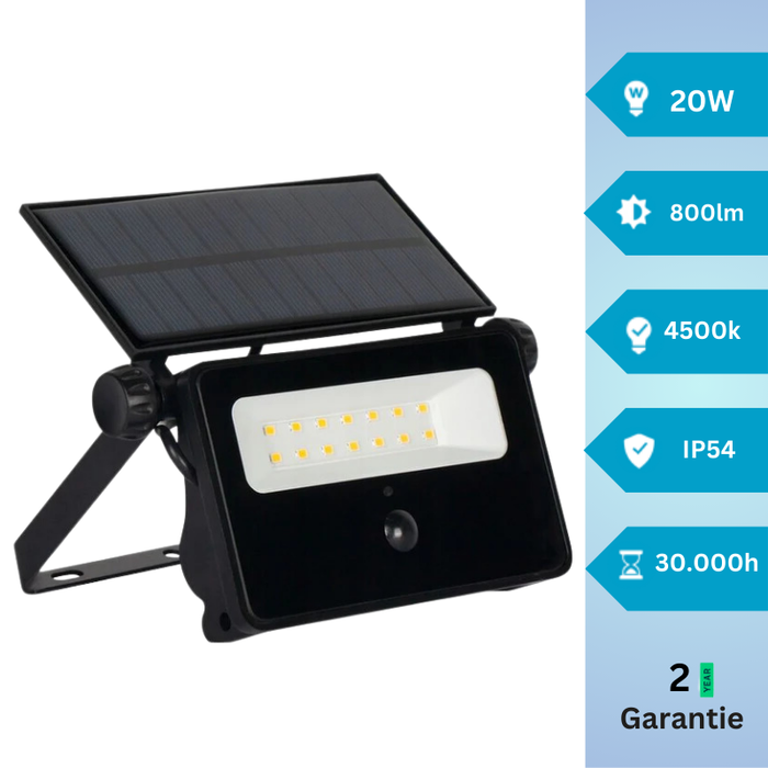 proiector solar, proiector cu panou solar, proiector solar cu senzor, proiector cu senzor de miscare, proiector exterior 20w, proiectoare cu senzor, proiector exterior cu senzor, proiector cu senzor dedeman, ledia.ro