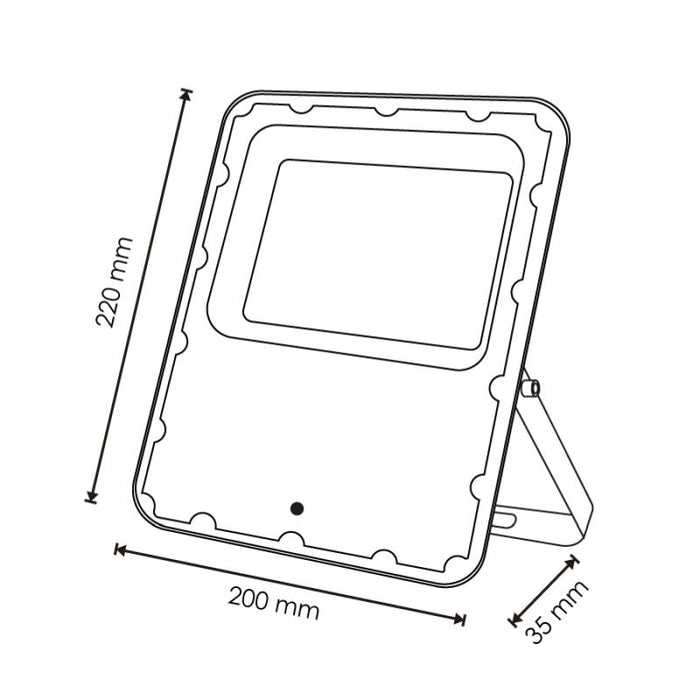 proiector cu incarcare solara, proiector led solar, proiector solar, proiector cu senzor, proiector cu panou solar, proiector solar cu telecomanda, proiector solar 50w, ledia.ro