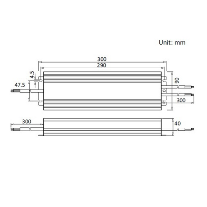 Alimentator LED 24V 16.67A cu protectii integrate