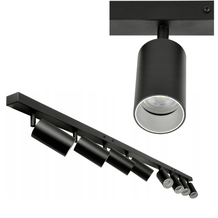 Șină aluminiu 8xGU10 pentru birou